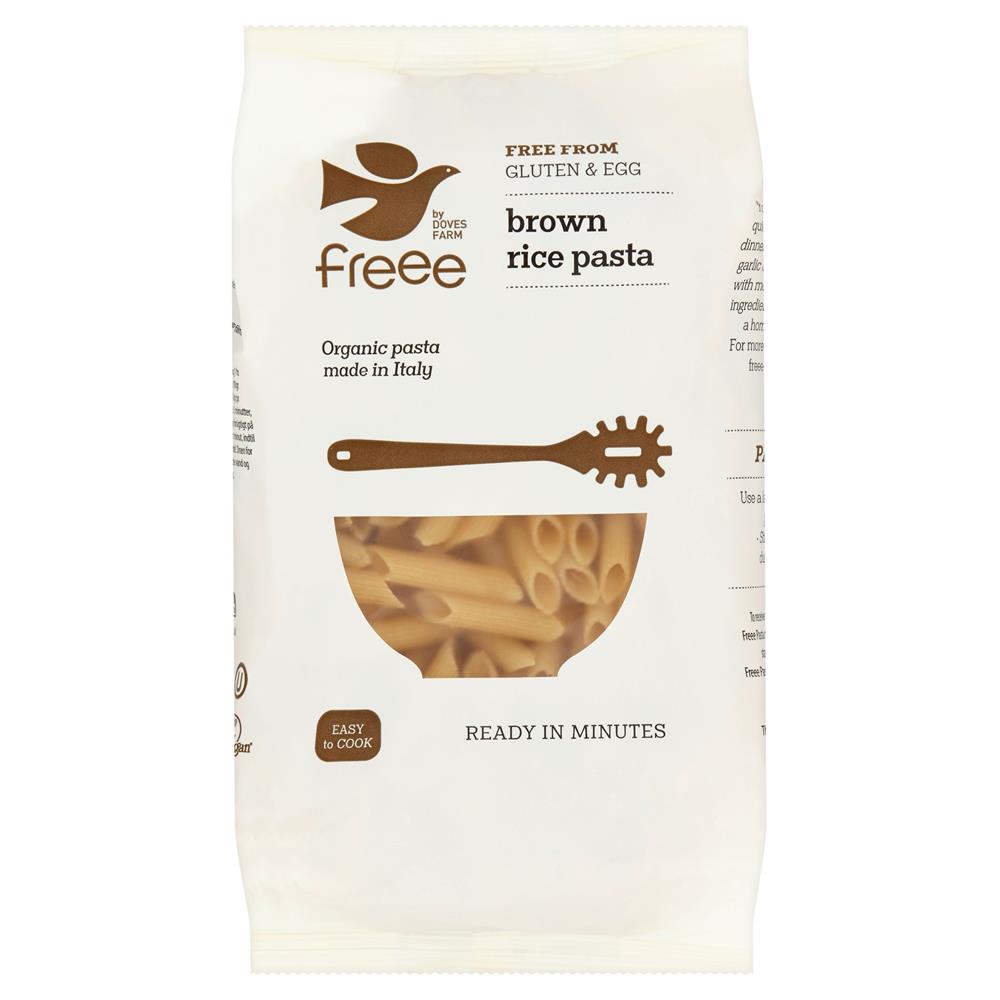 Gluten Free Organic Brown Rice Penne 500g - Just Natural