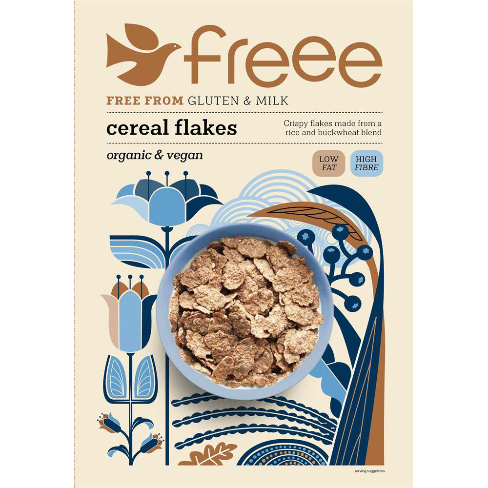 Gluten Free Organic Cereal Flakes 375g - Just Natural