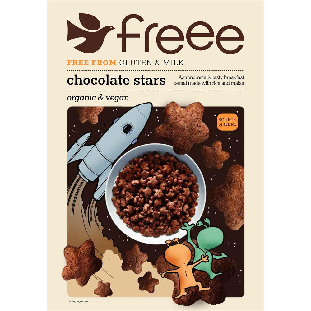 Gluten Free Organic Chocolate Stars 300g - Just Natural