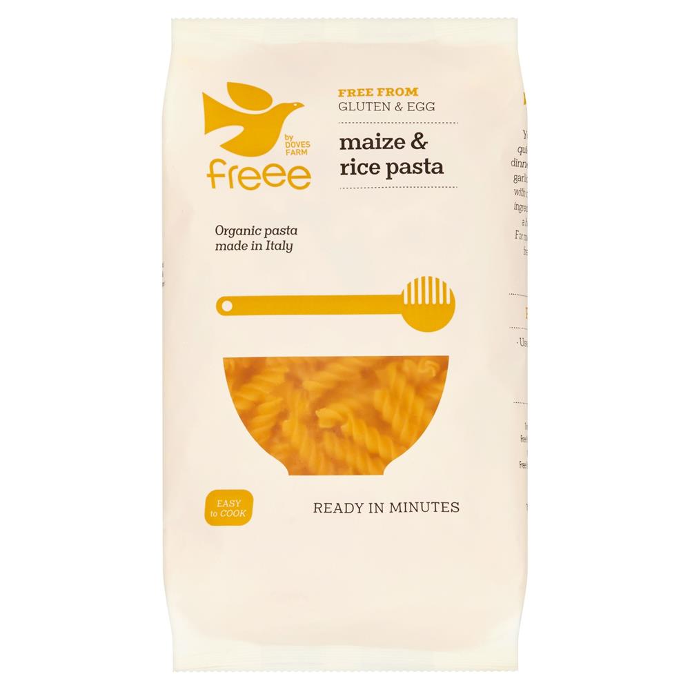 Gluten Free Organic Maize & Rice Fusilli 500g - Just Natural