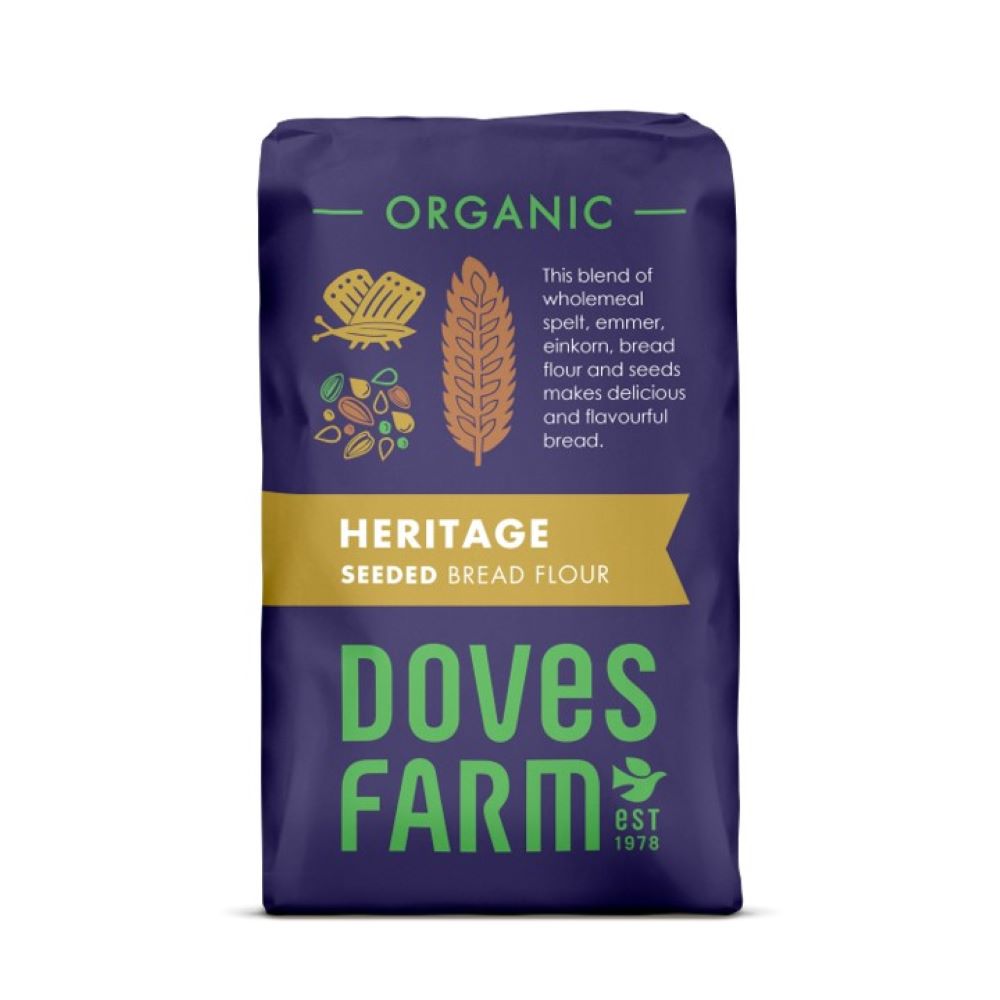 Organic Heritage Seeded Flour 1Kg - Just Natural