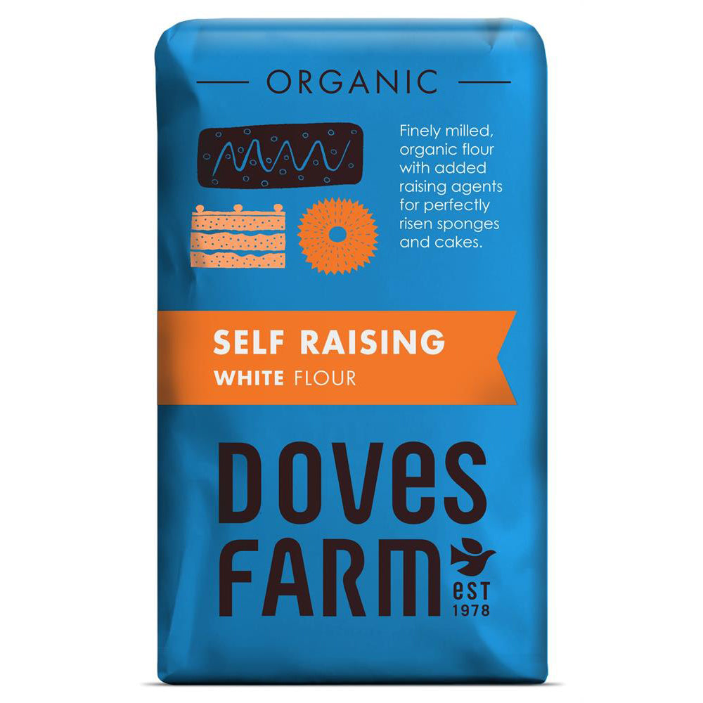 Organic Self Raising White Flour 1kg - Just Natural
