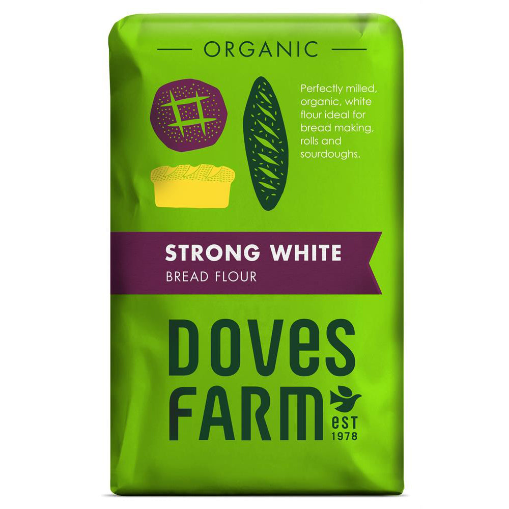 Doves Farm Organic Strong White Bread Flour 1500g