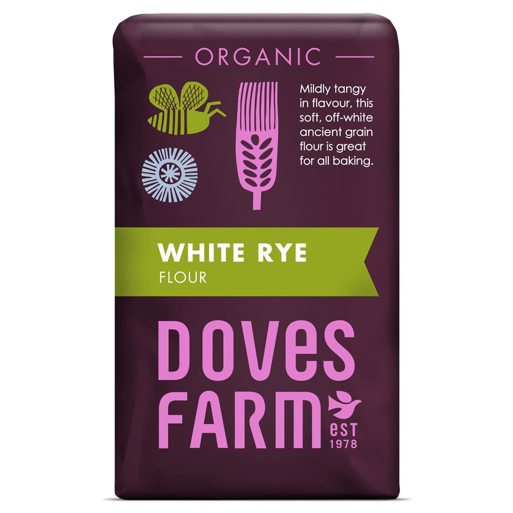 White Rye Flour Organic 1kg - Just Natural