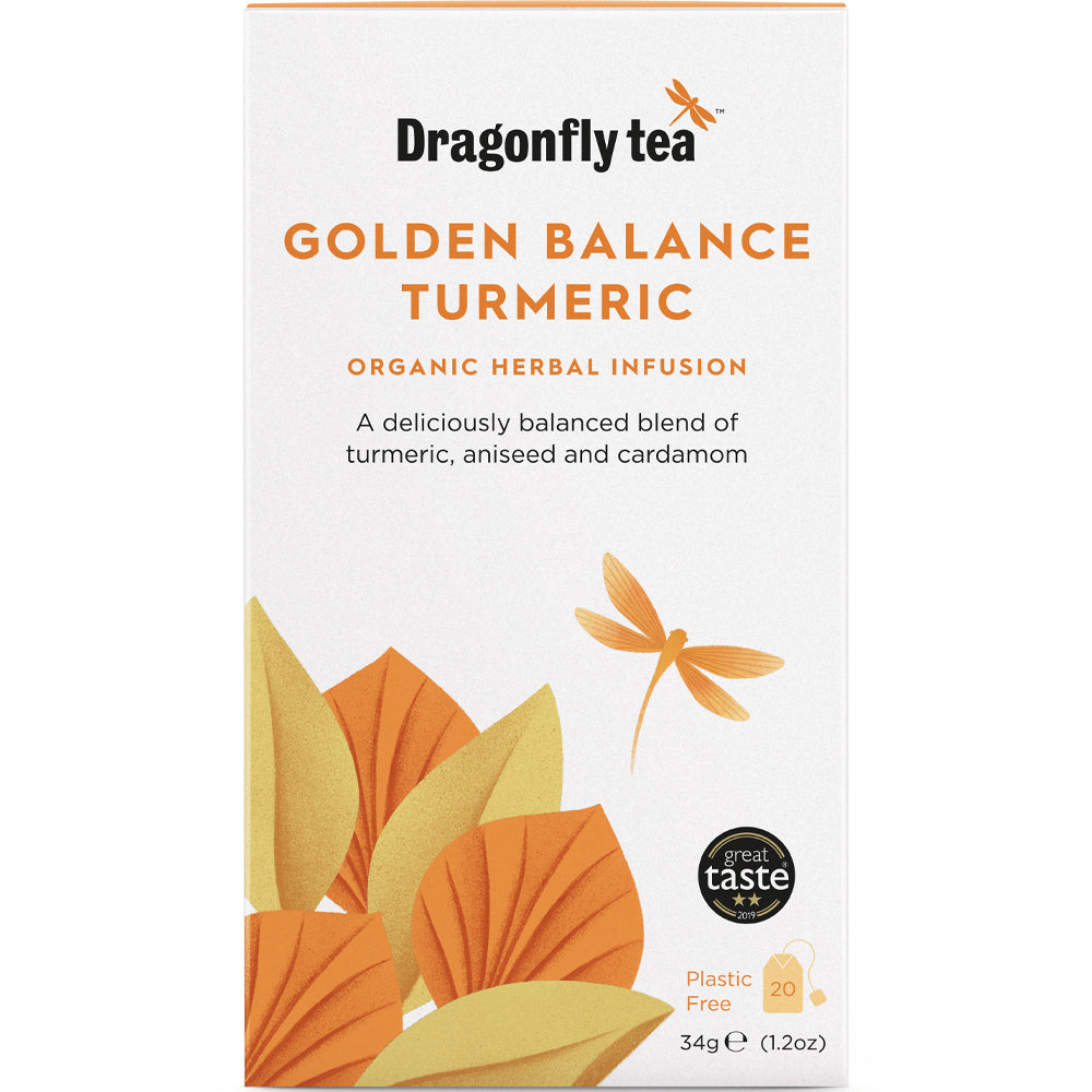 Organic Golden Balance Turmeric Tea - Just Natural