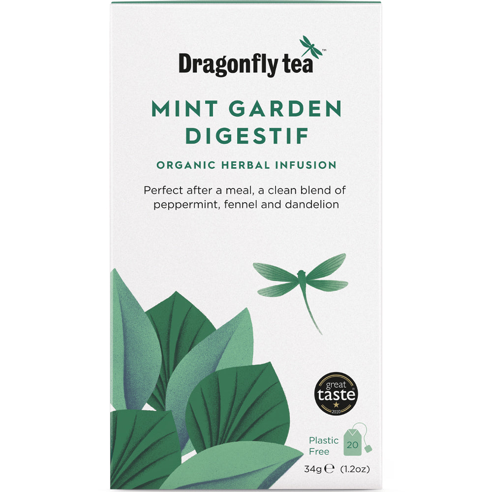 Organic Mint Garden Digestif Tea 20 bag - Just Natural