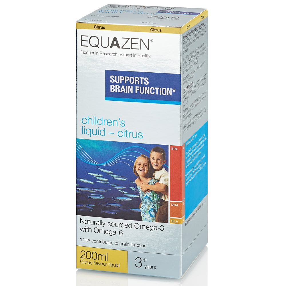 Equazen Omega 3&6 Equazen Liquid Citrus 200ml - Just Natural