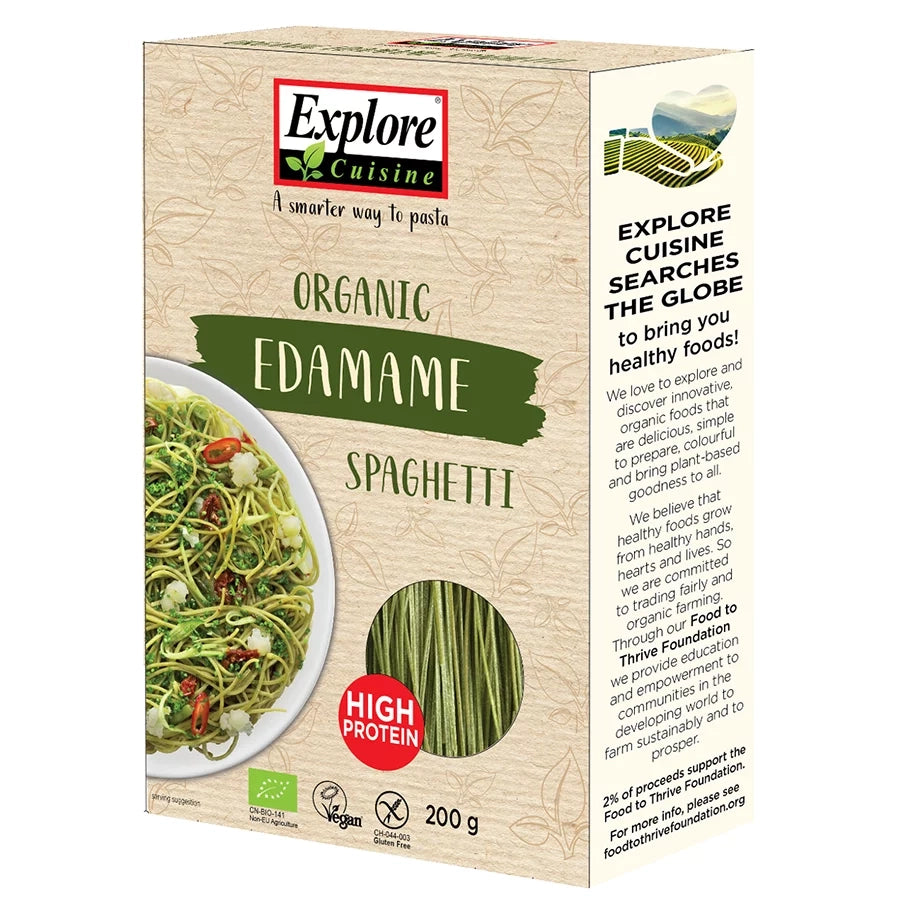 Organic Edamame Spaghetti 200g - Just Natural