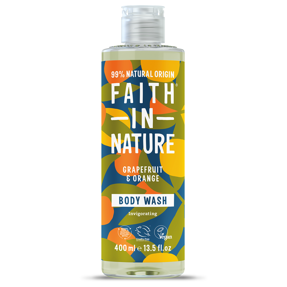 Grapefruit & Orange Body Wash - Just Natural