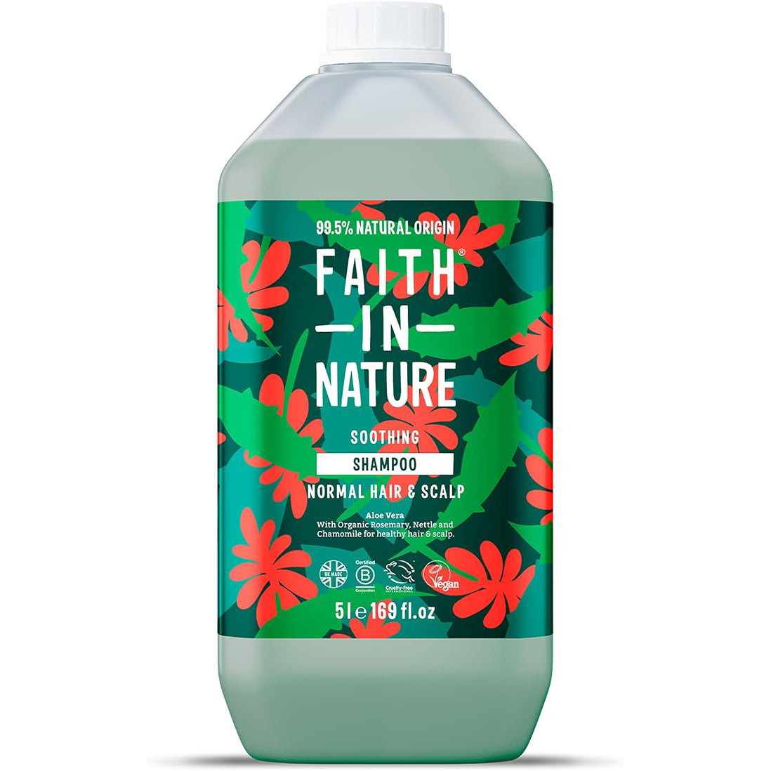 Aloe Vera Shampoo 5Ltr - Just Natural