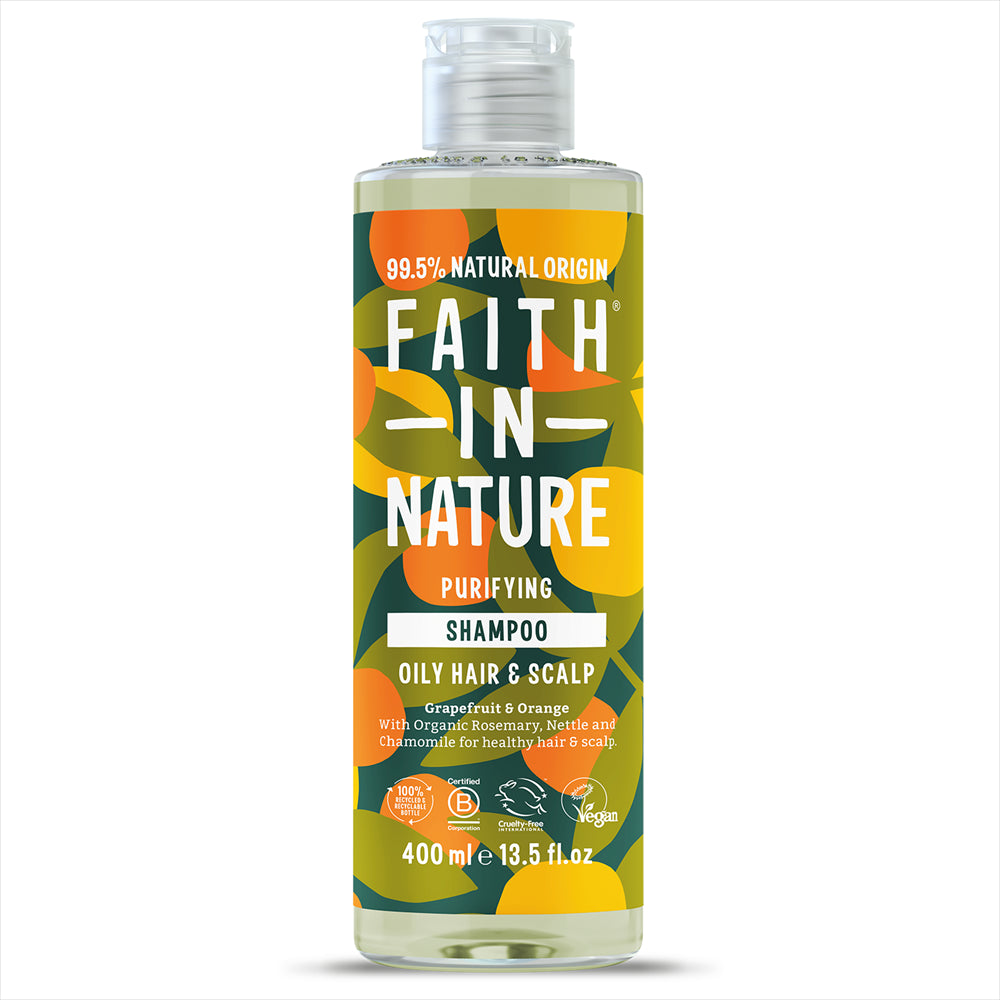 Grapefruit & Orange 400ml Shampoo - Just Natural