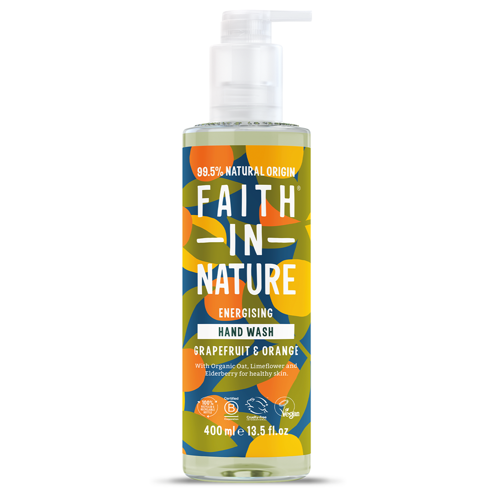 Grapefruit & Orange Hand Wash 400ml - Just Natural