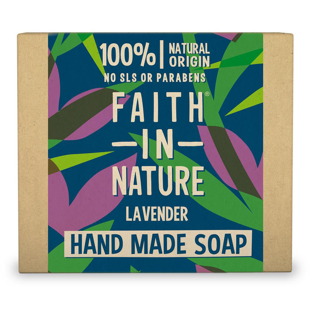 Lavender Pure Vegetable Soap 100g - Just Natural