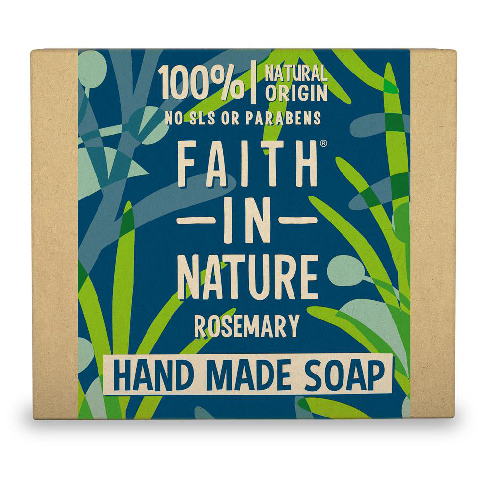 Rosemary Pure Vegetable Soap 100g - Just Natural