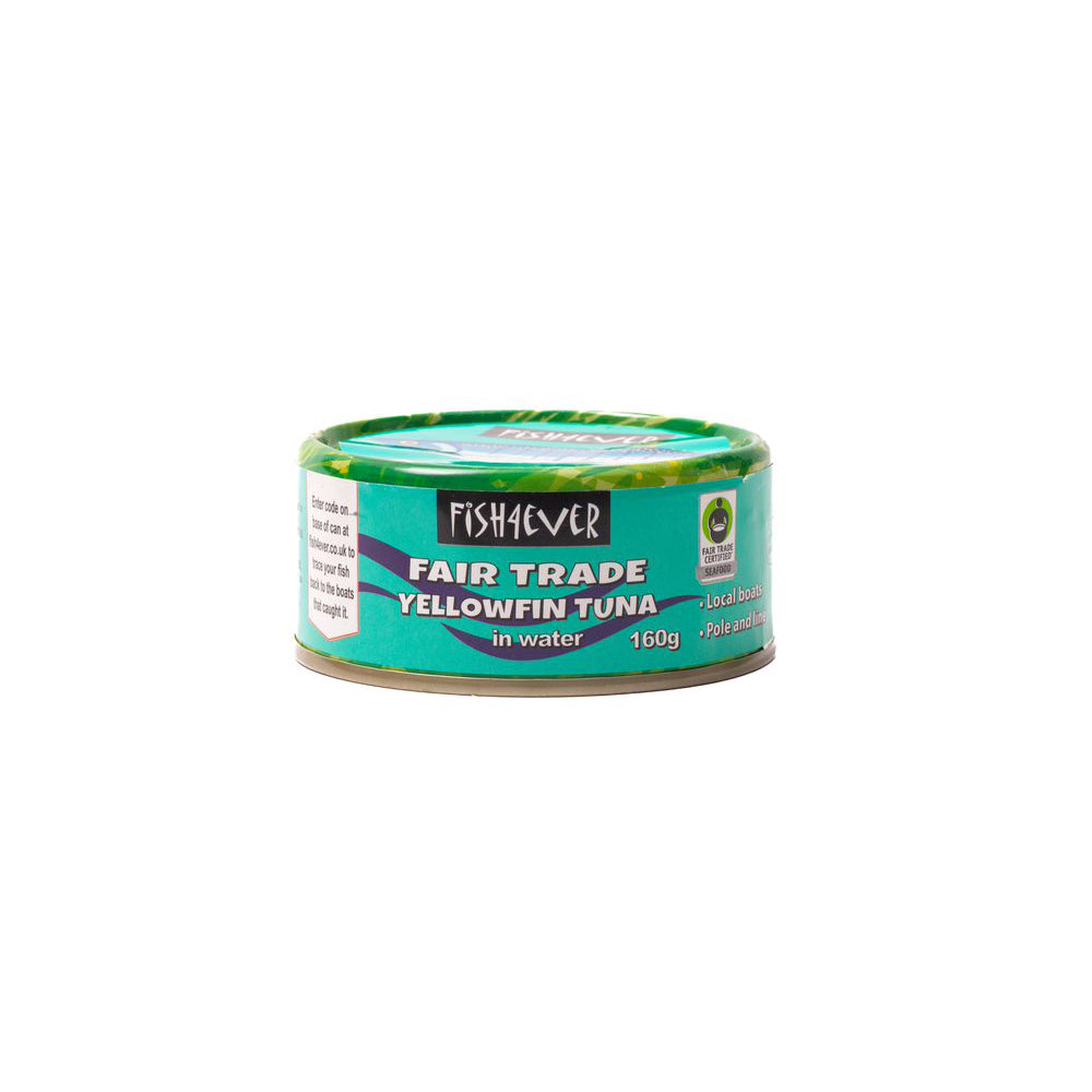 Fair Trade Yellowfin Tuna in water 160g - Just Natural