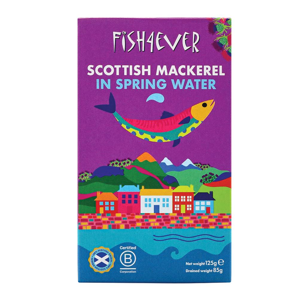 Mackerel in Spring Water 125g - Just Natural