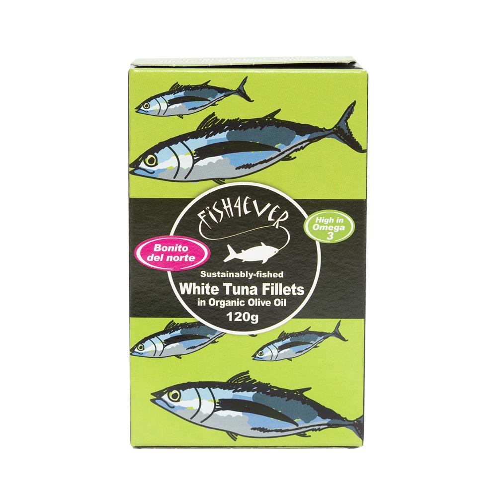 White Tuna Fish in Organic Olive Oil 120g - Just Natural