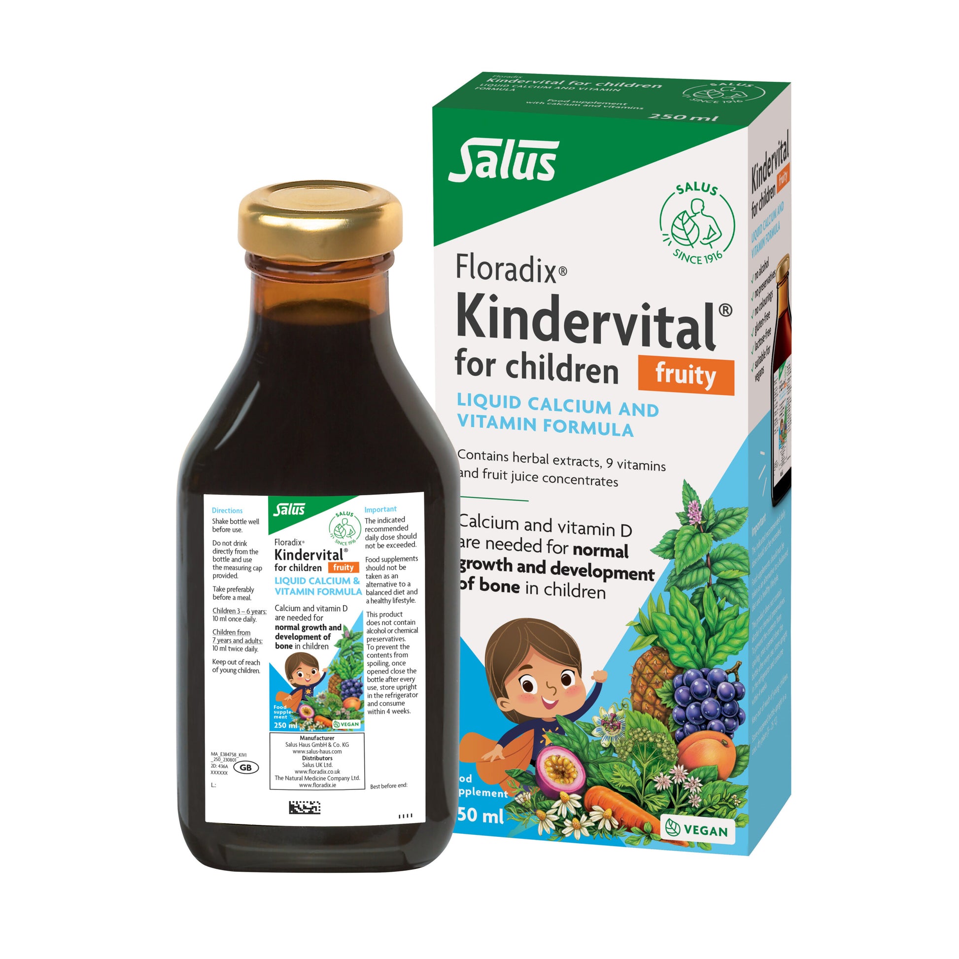 Kindervital formula for children - Just Natural
