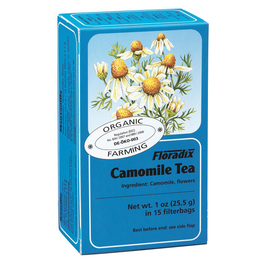 Camomile Organic Herbal Tea 15 filterbags - Just Natural