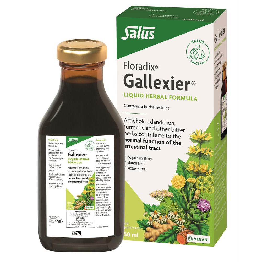 Gallexier artichoke food supplement 250ml - Just Natural
