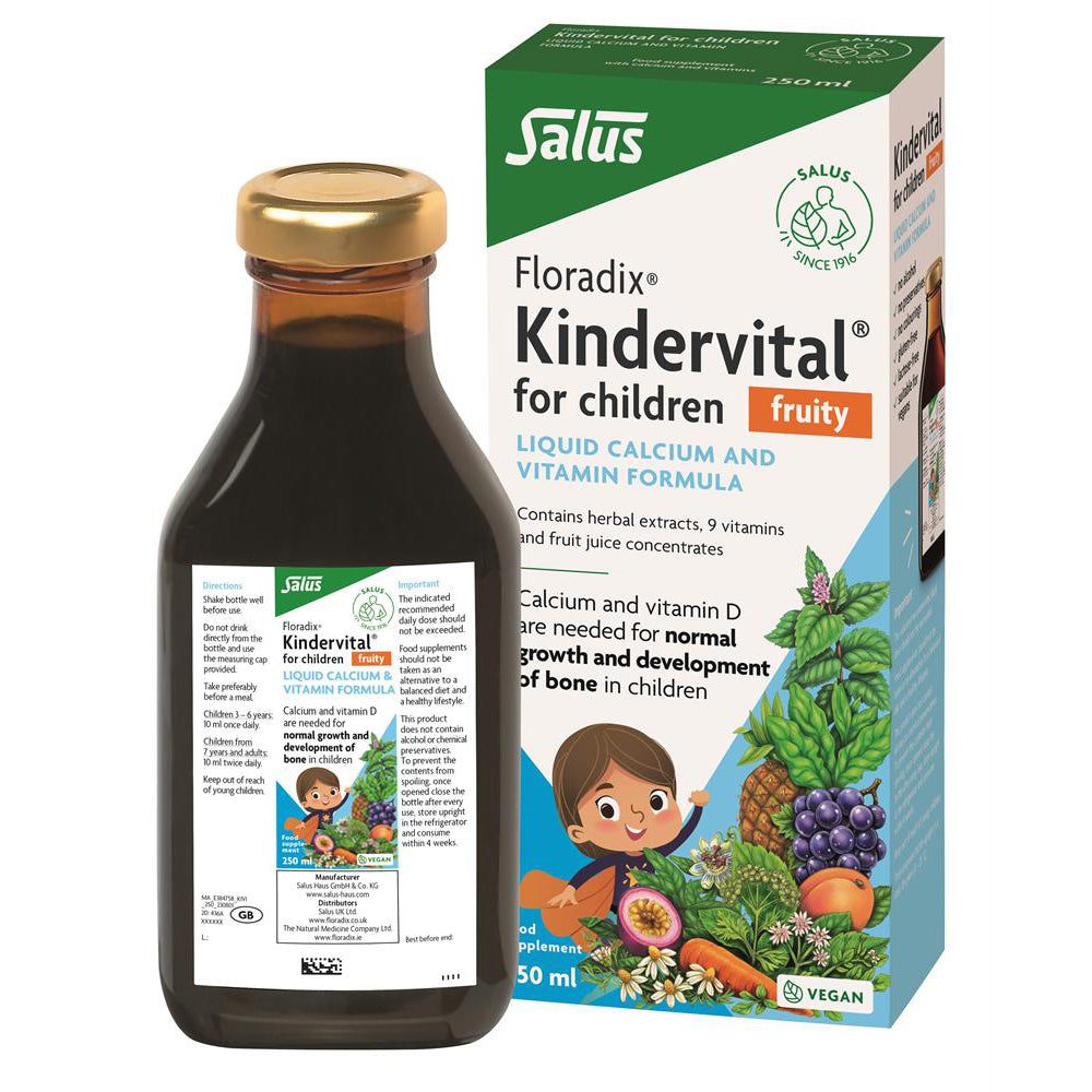 New Improved Kindervital for Children Fruity Formula 250ml - Just Natural
