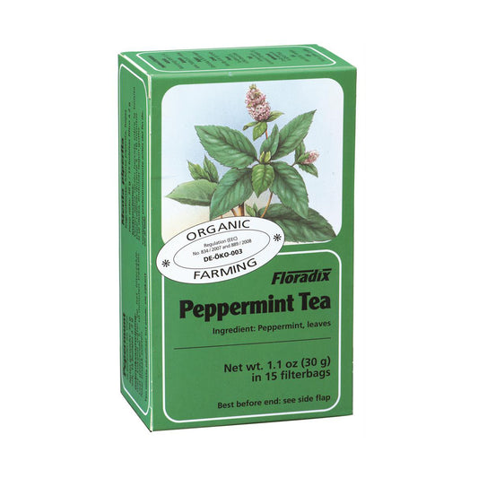 Peppermint Organic Herbal Tea 15 filterbags - Just Natural