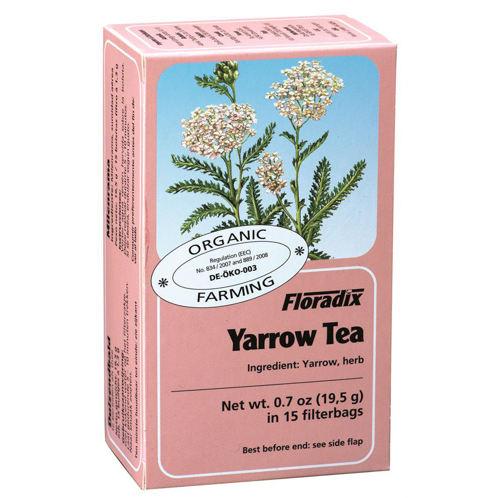 Yarrow Organic Herbal Tea 15 filterbags - Just Natural