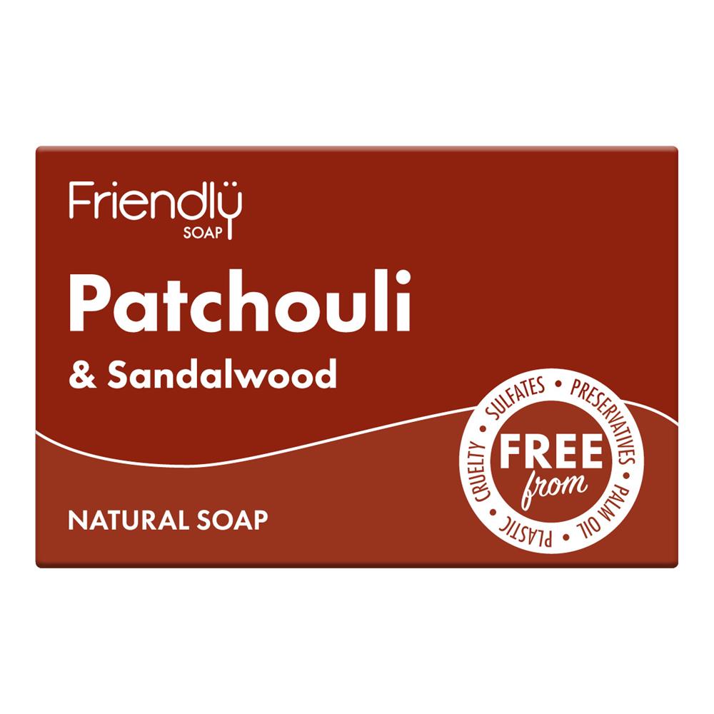 Patchouli and Sandalwood Soap 95g Just Natural