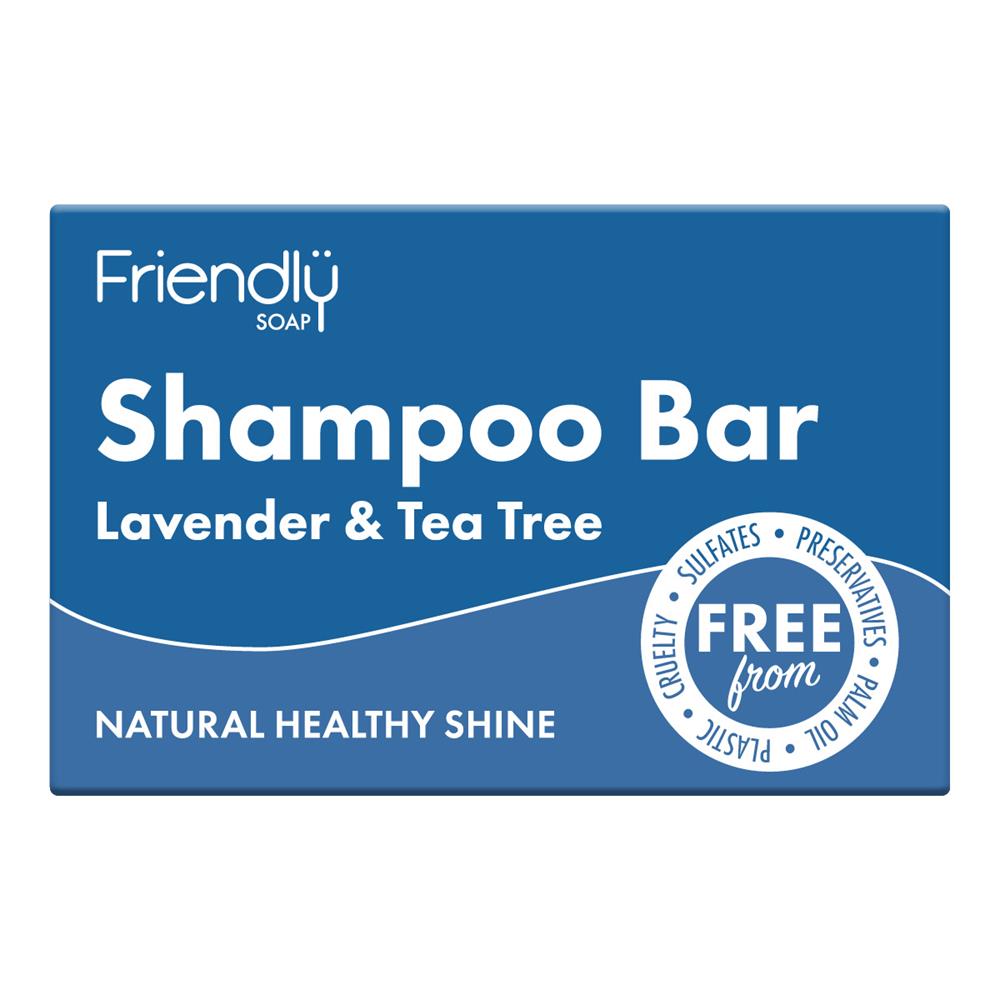 Shampoo Bar - Lavender & Tea Tree 95g Just Natural