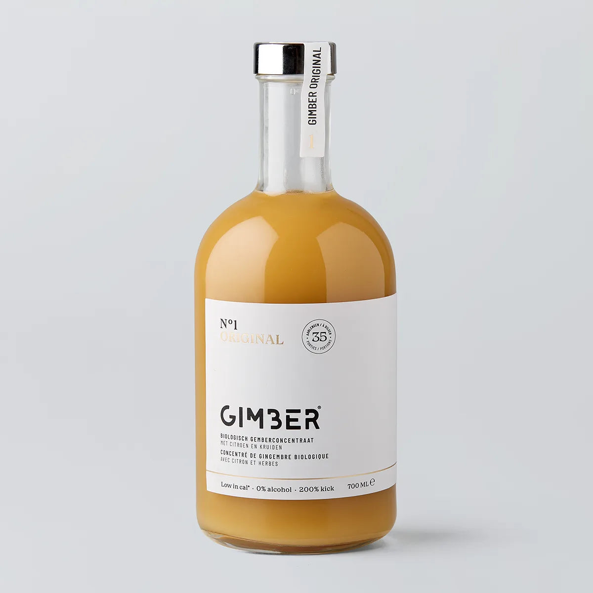 Gimber Organic ginger alcohol free alternative 700ml