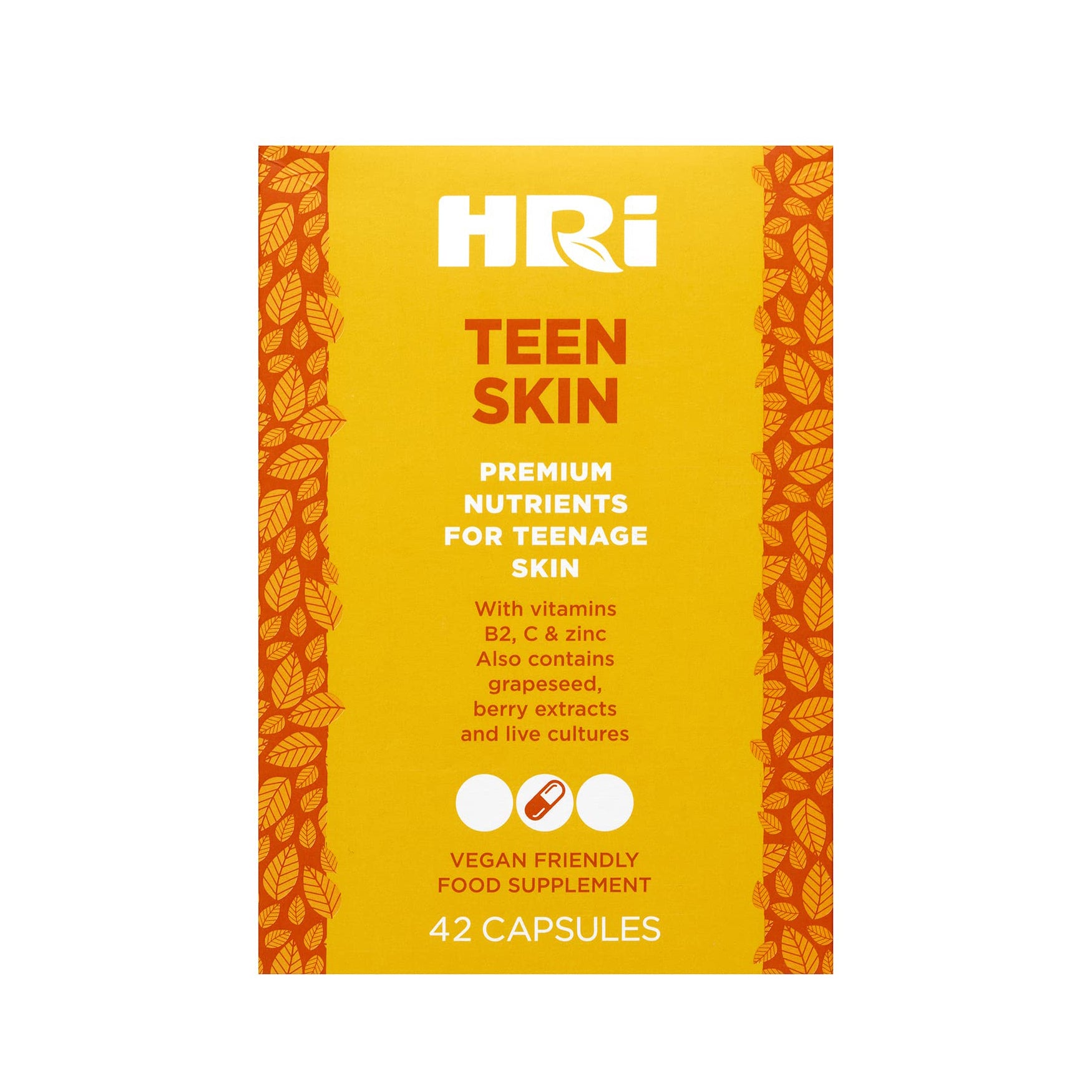 HRI Teen Skin capsules 42 - Just Natural