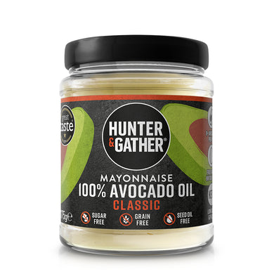 Hunter and gather Avocado Oil Mayonnaise Classic 175g