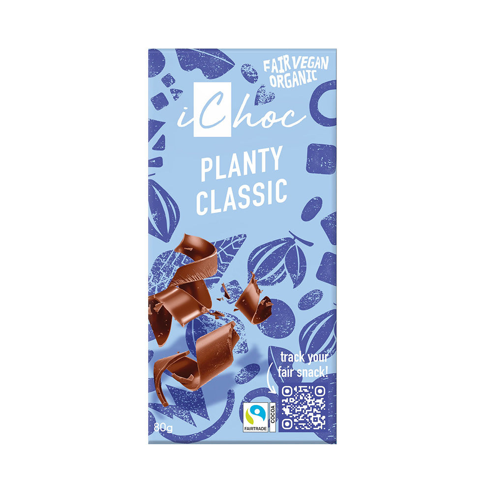 Classic Chocolate Vegan Organic 80g.