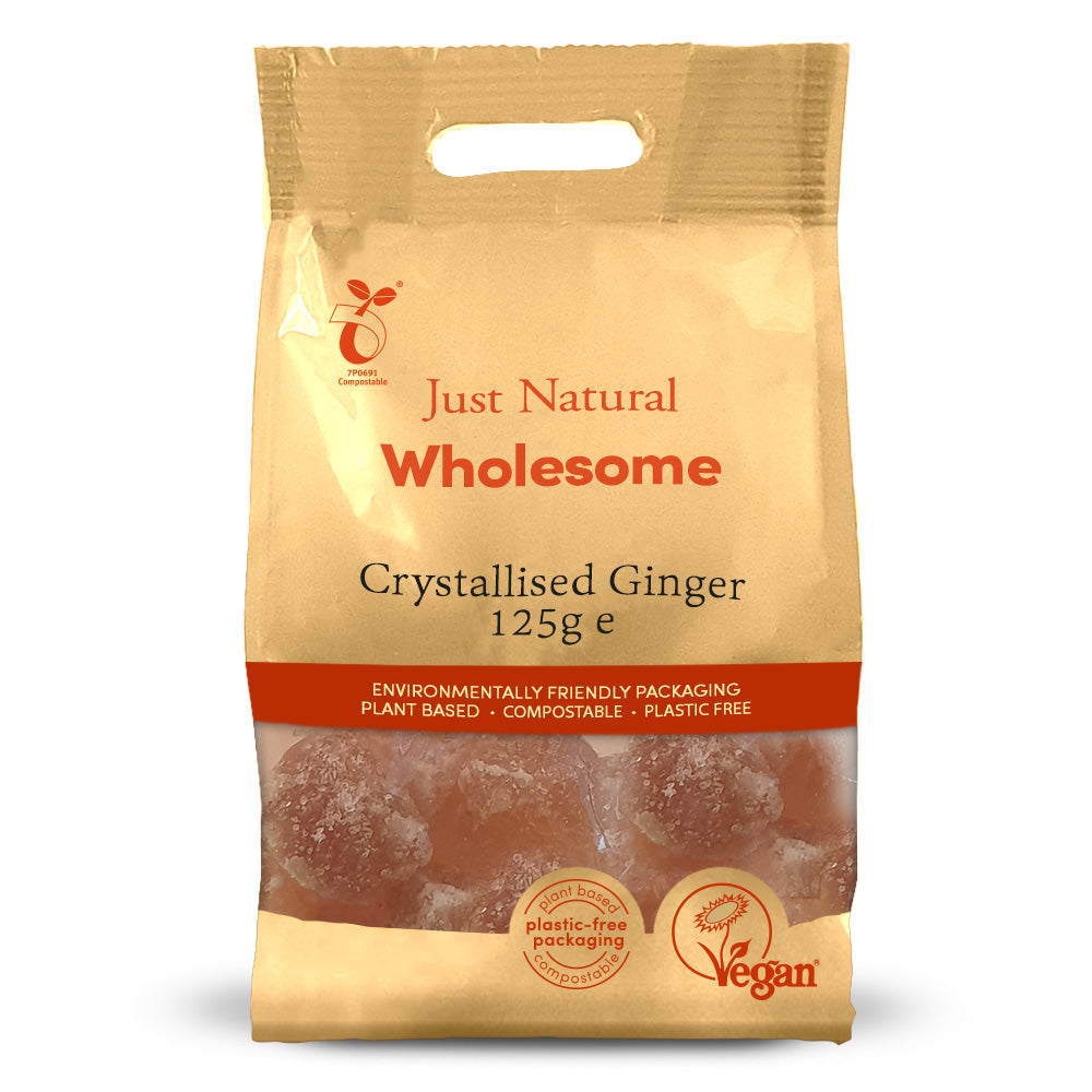 Crystallised Ginger - Just Natural