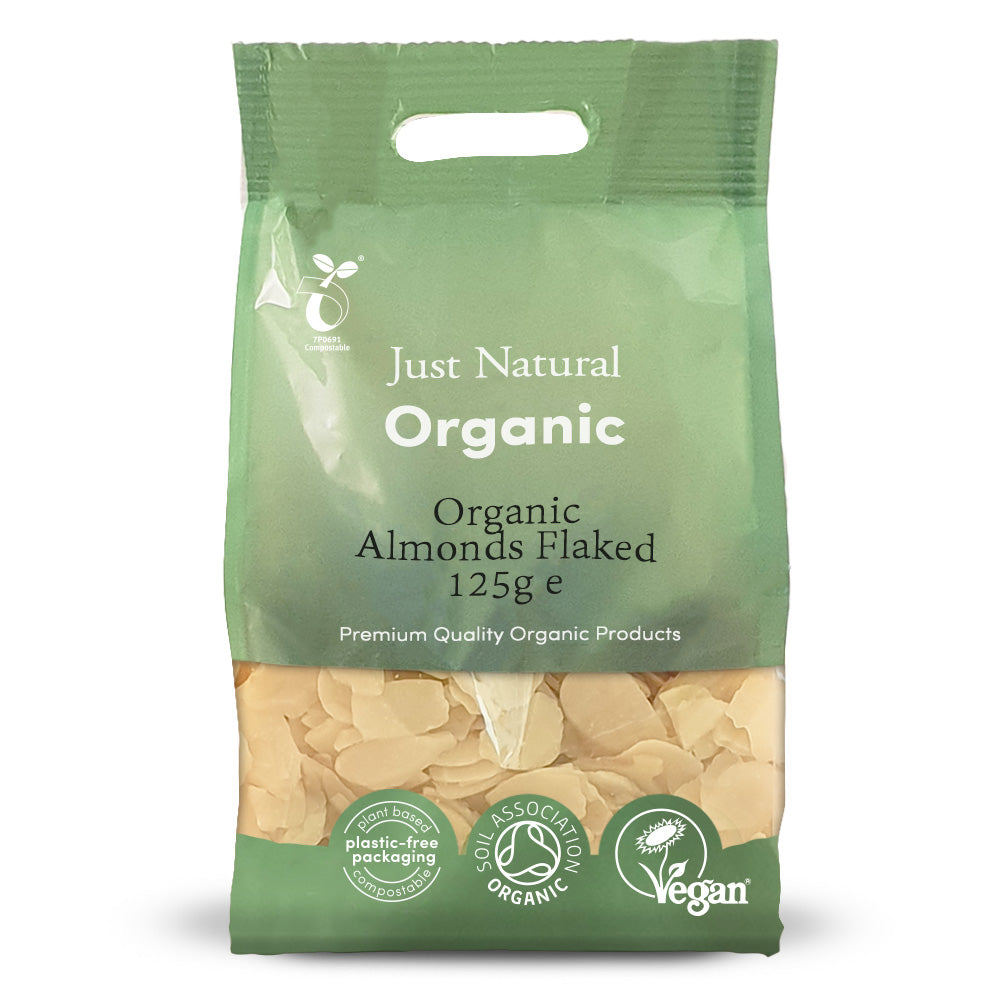Organic Almonds Flaked - Just Natural