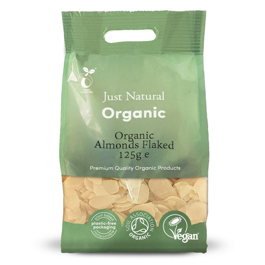Organic Almonds Flaked - Just Natural