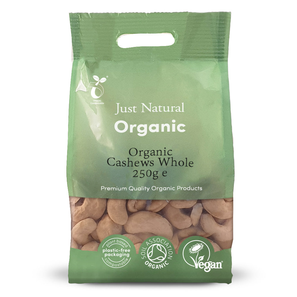 Organic Cashews Whole - Just Natural