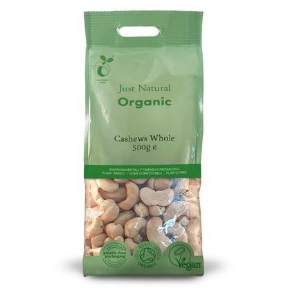 Organic Cashews Whole - Just Natural