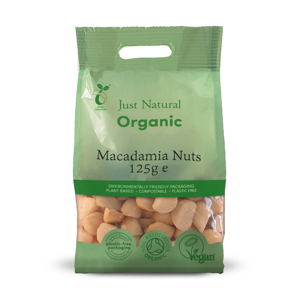 Organic Macadamia Nuts - Just Natural