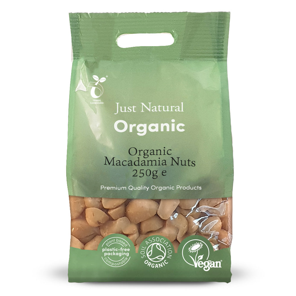 Organic Macadamia Nuts - Just Natural