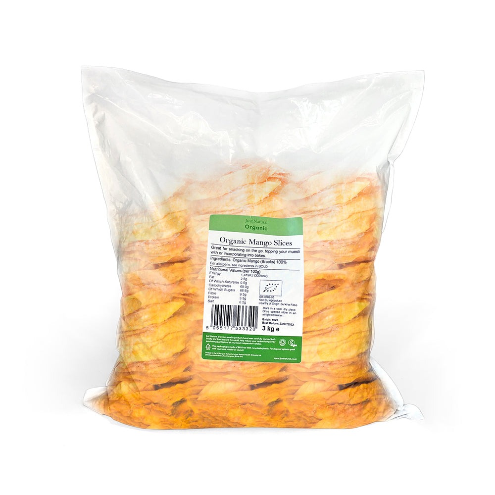 Organic Mango Slices - Just Natural