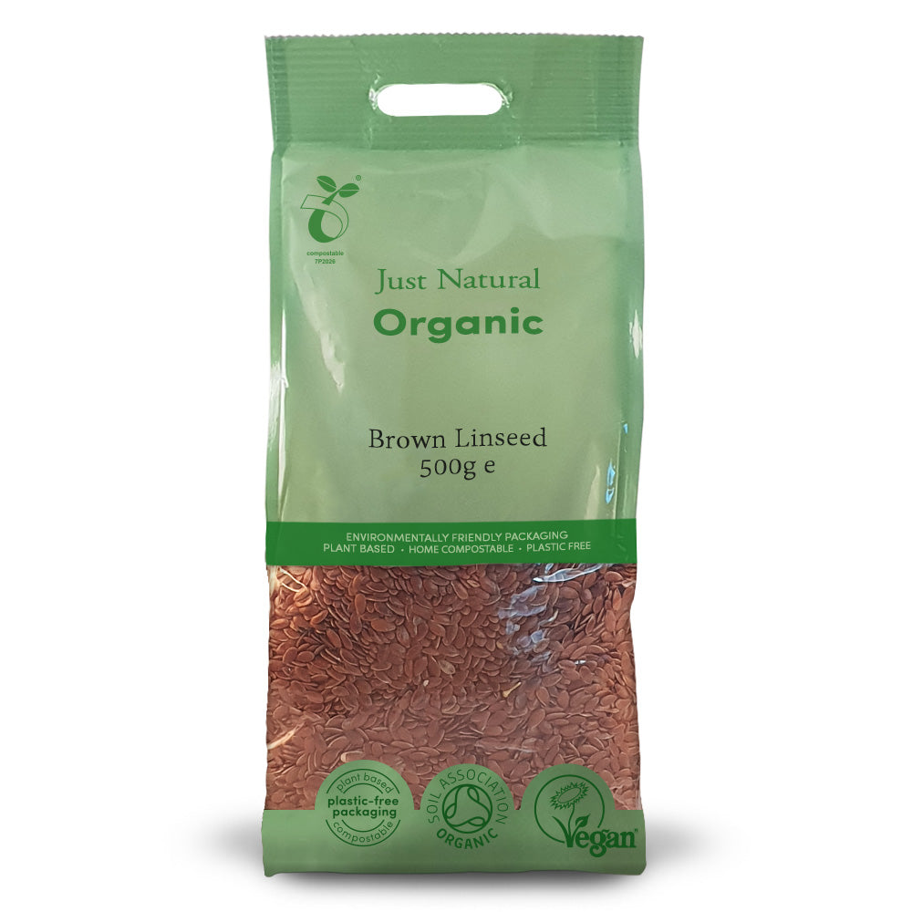 Organic Brown Linseed - Just Natural