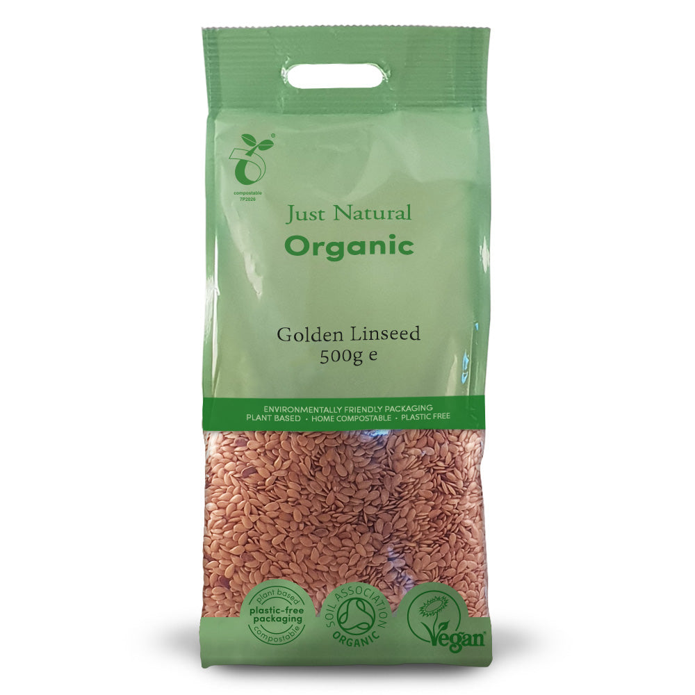 Organic Golden Linseed - Just Natural