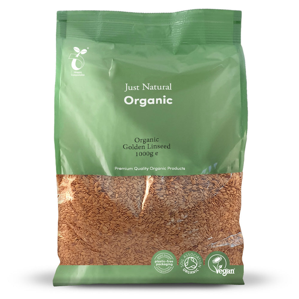 Organic Golden Linseed - Just Natural