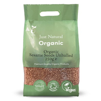 Organic Sesame Seeds Unhulled - Just Natural