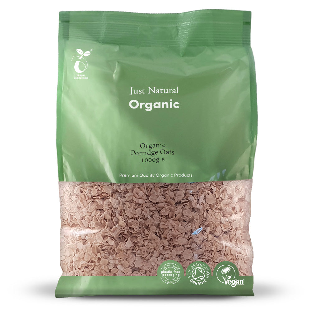 Organic Porridge Oats - Just Natural
