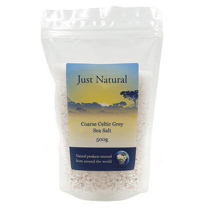 Coarse Celtic Grey Sea Salt Unrefined - Just Natural