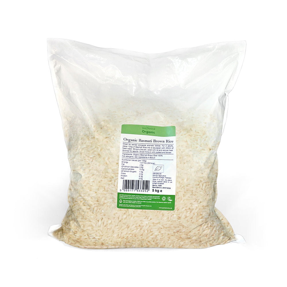 Organic Basmati Brown Rice - Just Natural