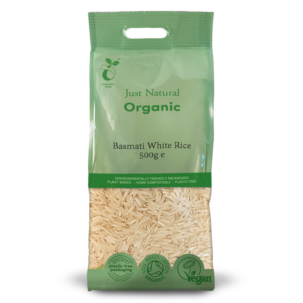 Organic Basmati White Rice - Just Natural