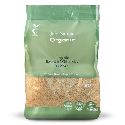Organic Basmati White Rice - Just Natural